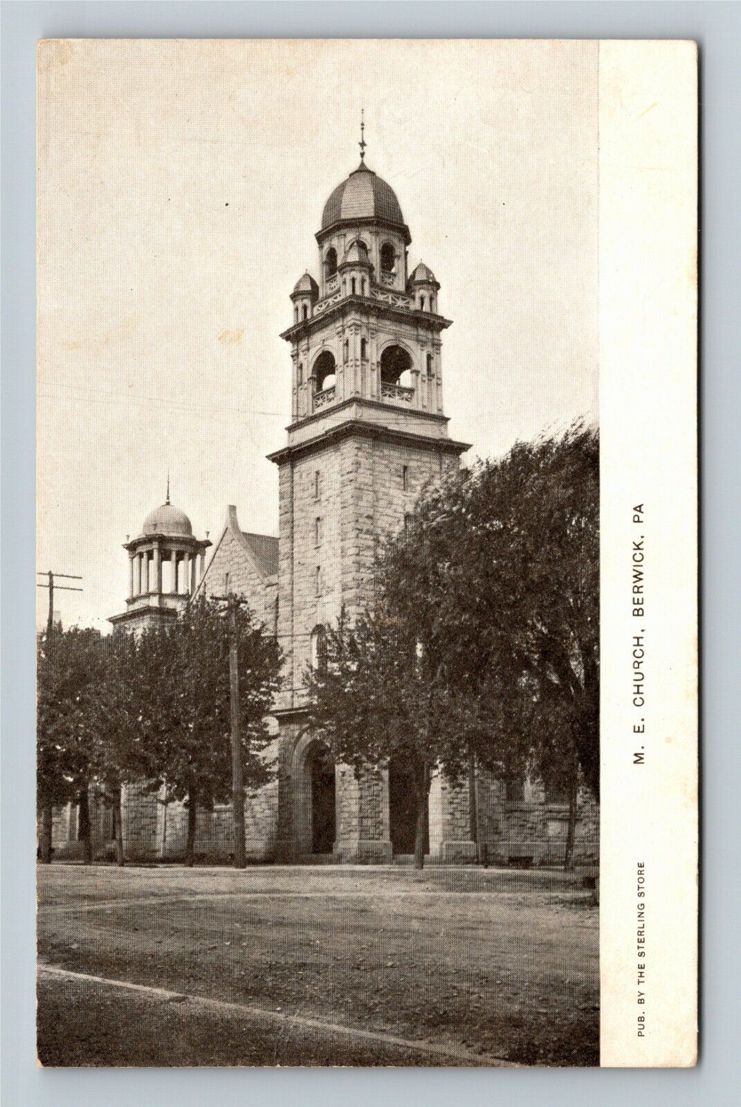 Berwick PA-Pennsylvania, Methodist Episcopal Church, c1910 Vintage Postcard