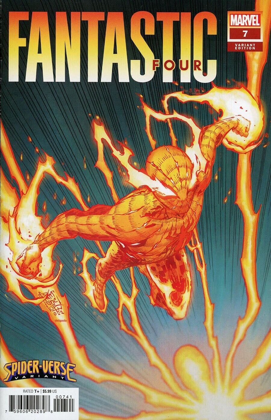 Fantastic Four Vol 7 #7 Cover B Spider-Verse Guiseppe Camuncoli Marvel 00741
