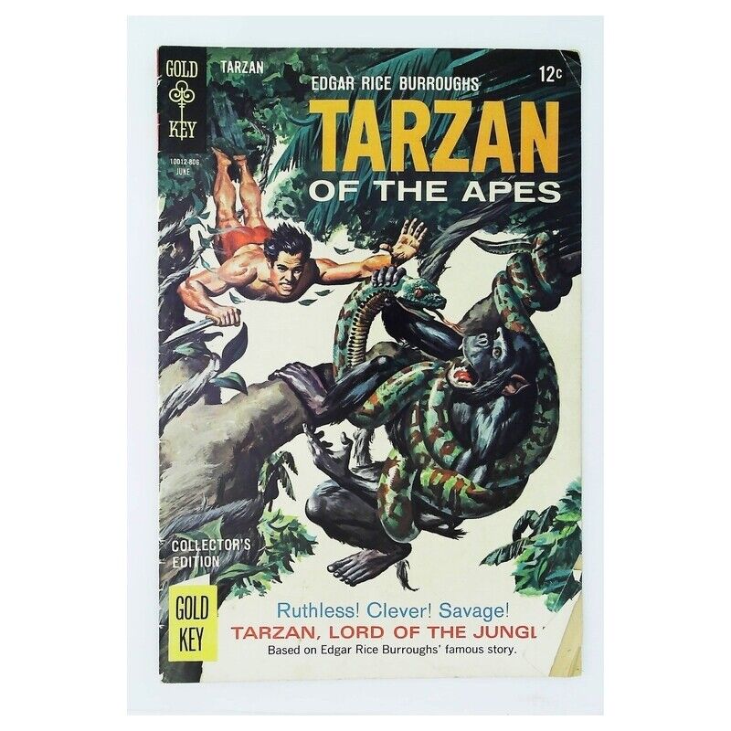 Tarzan (1948 series) #176 in Near Mint condition. Dell comics [j]