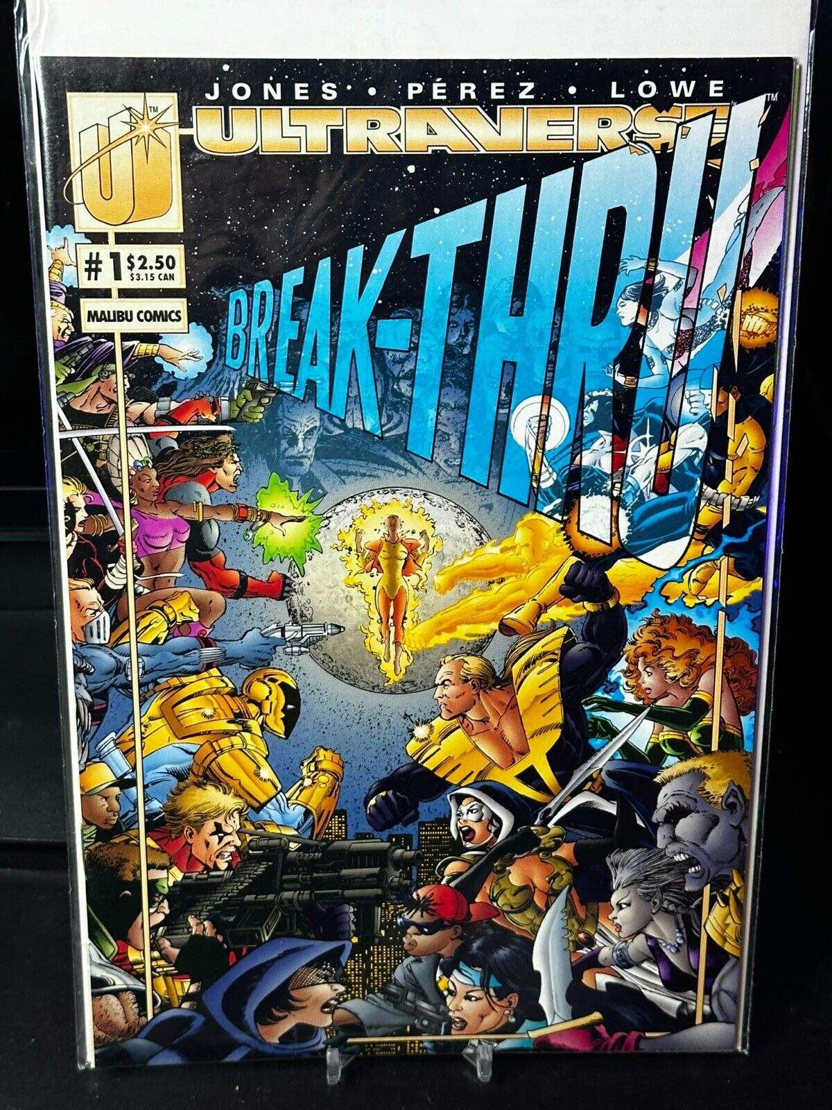 Break-Thru #1 (1993) Malibu Comics VF/NM