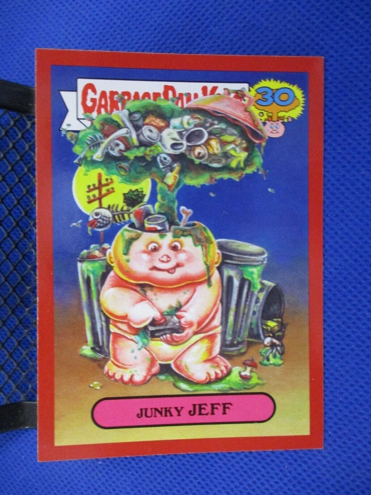 2015 GARBAGE PAIL KIDS  RED ADAM BOMB'S DON'T PUSH MY BUTTON TOPPS SINGLES