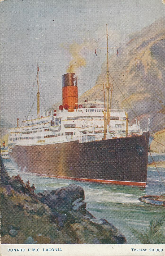 Cunard R.M.S. Laconia