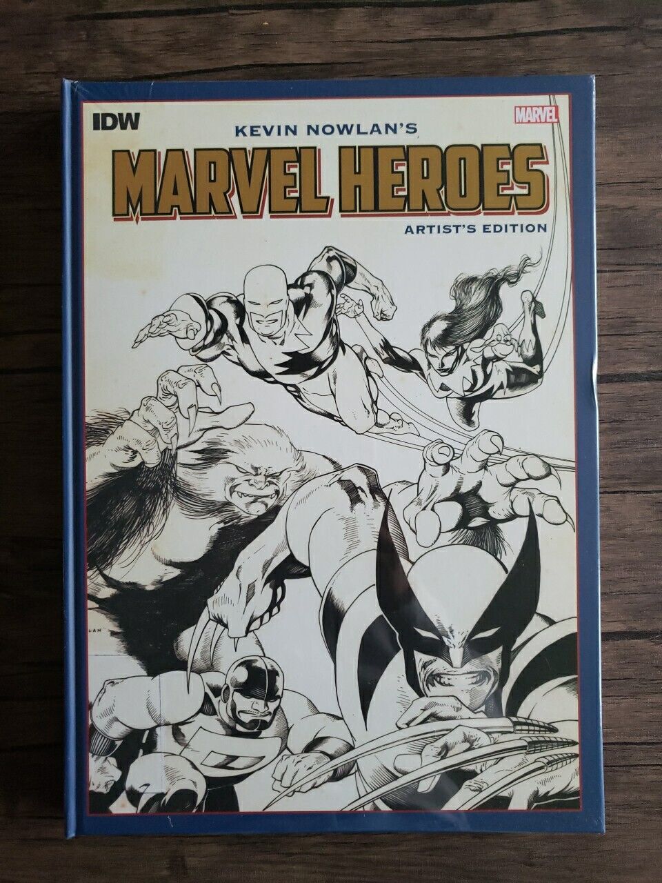 Kevin Nowlan\'s Marvel Heroes Artist\'s Edition Hardcover by Kevin  Nowlan New IDW