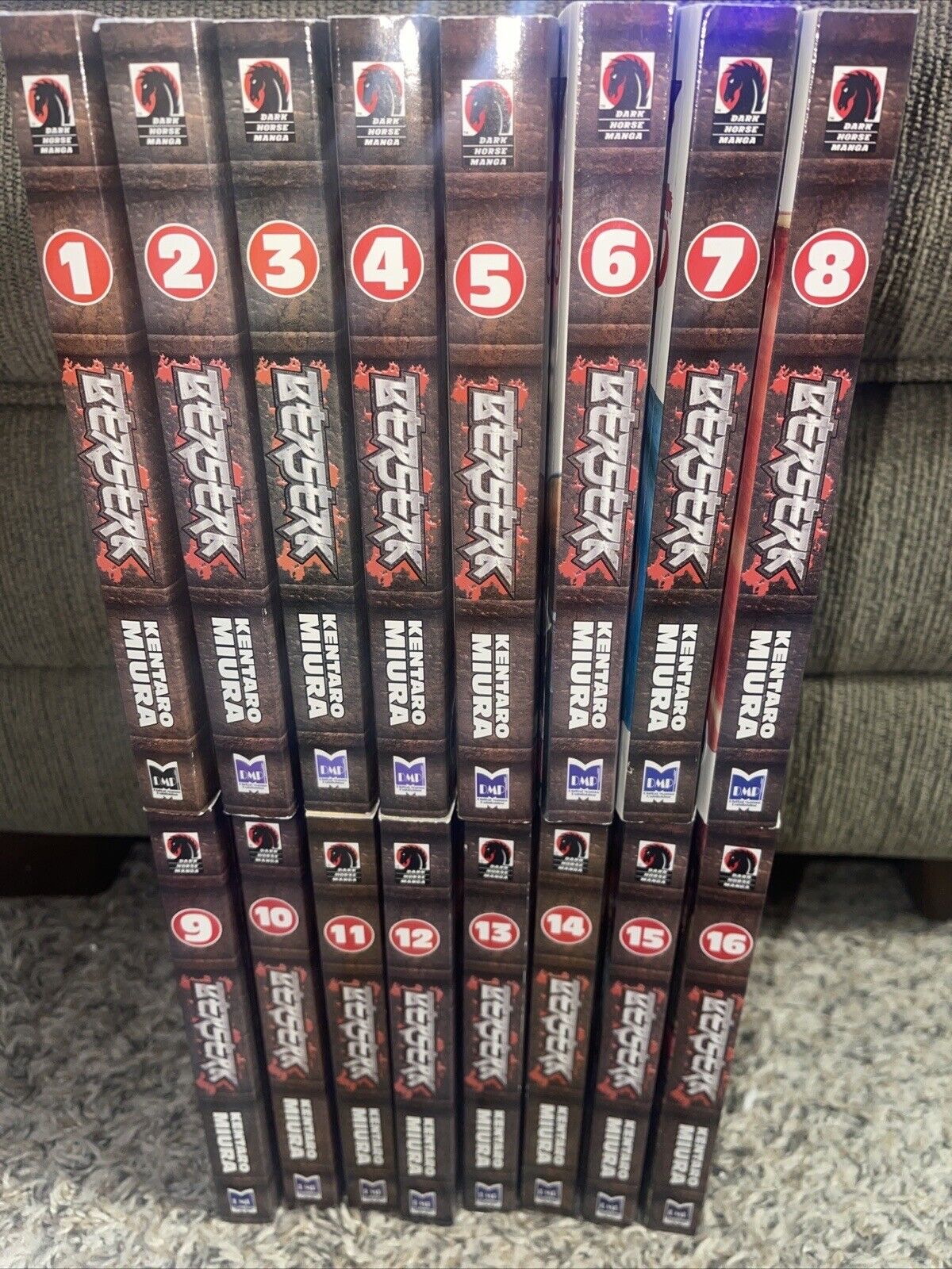 Berserk Manga Vol 1-16 All First Edition Great Condition English Language