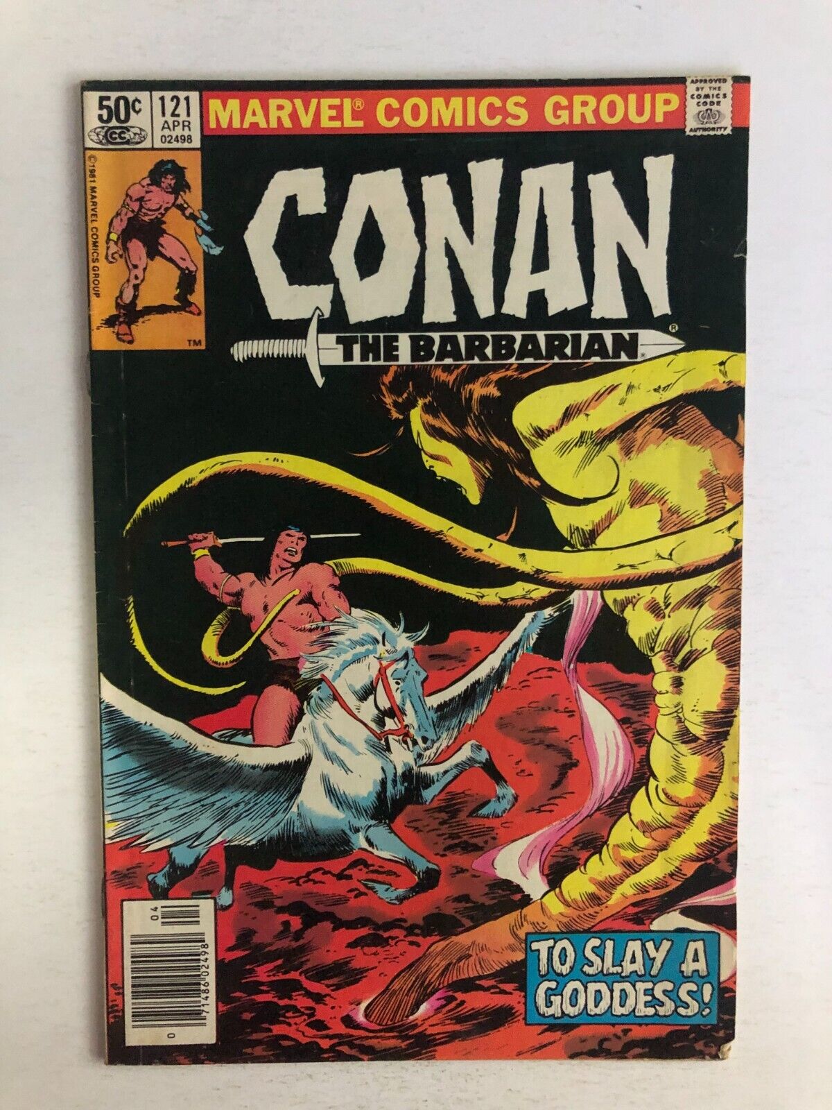 Conan The Barbarian #121 - J.M DeMatteis - 1981 - Possible CGC comic