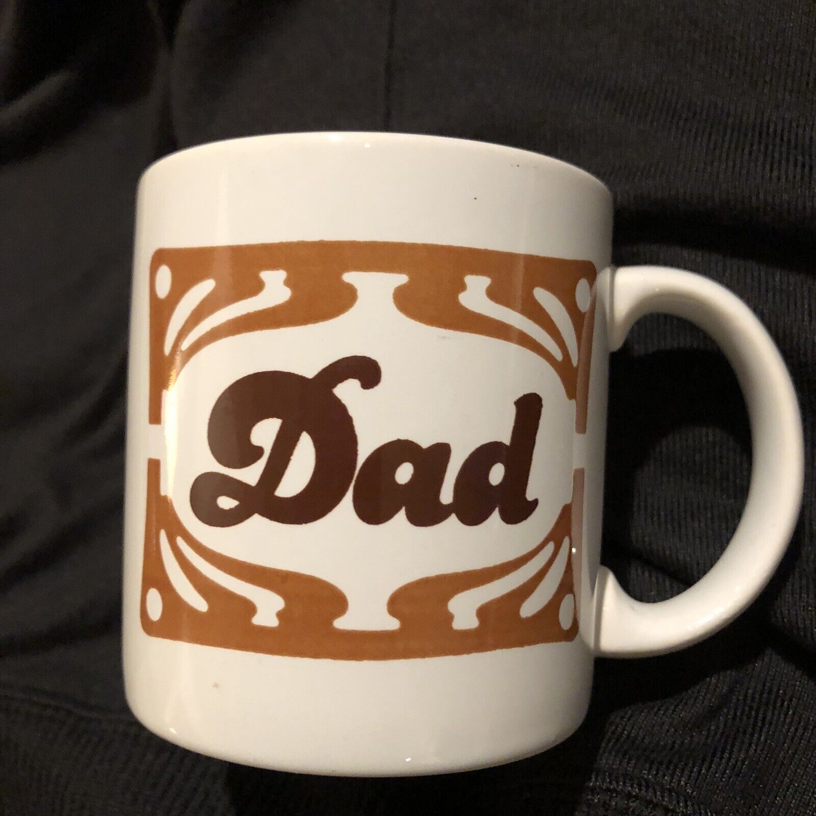 1970s Vintage DAD Coffee/Tea Mug Ceramic Cup From England EUC