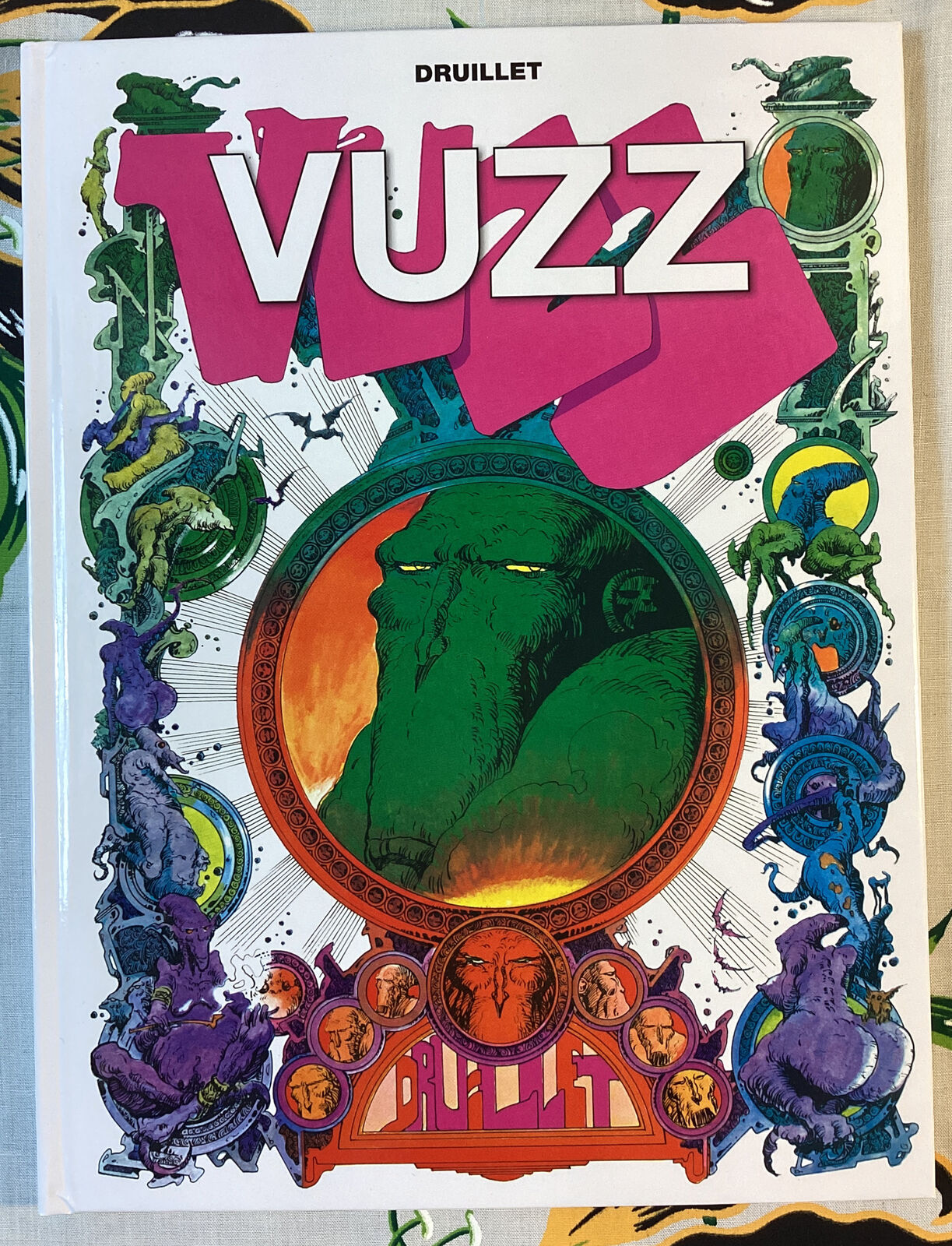 Vuzz by Philippe Druillet Hardcover Titan 2022 New