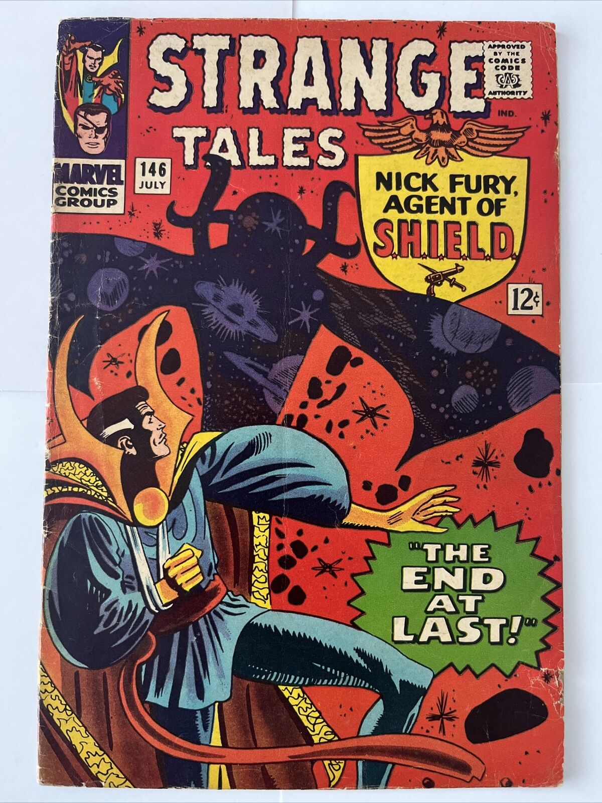 Strange Tales #146 1st App of AIM & Cover of Eternity 1966 Marvel Comics 12 Cent