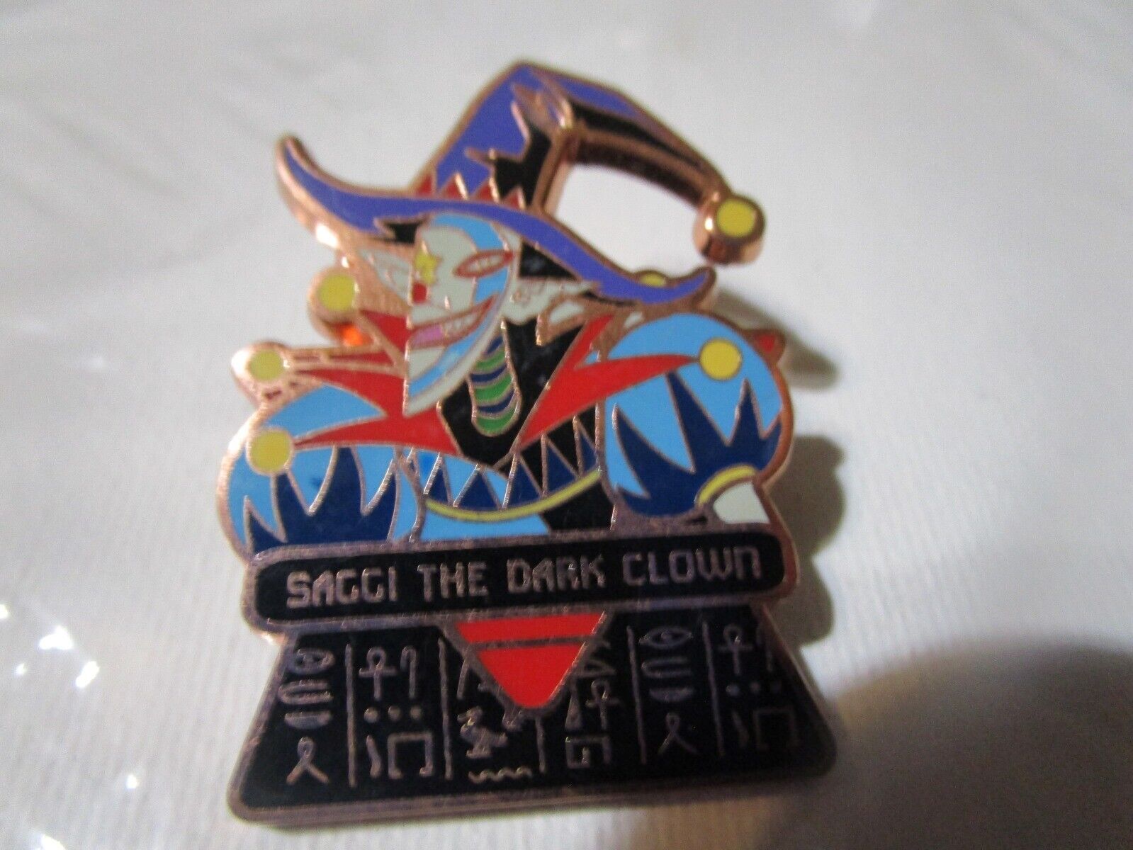 Yu-Gi-Oh 2003 First Edition Collectible Pin Saggi The Dark Clown