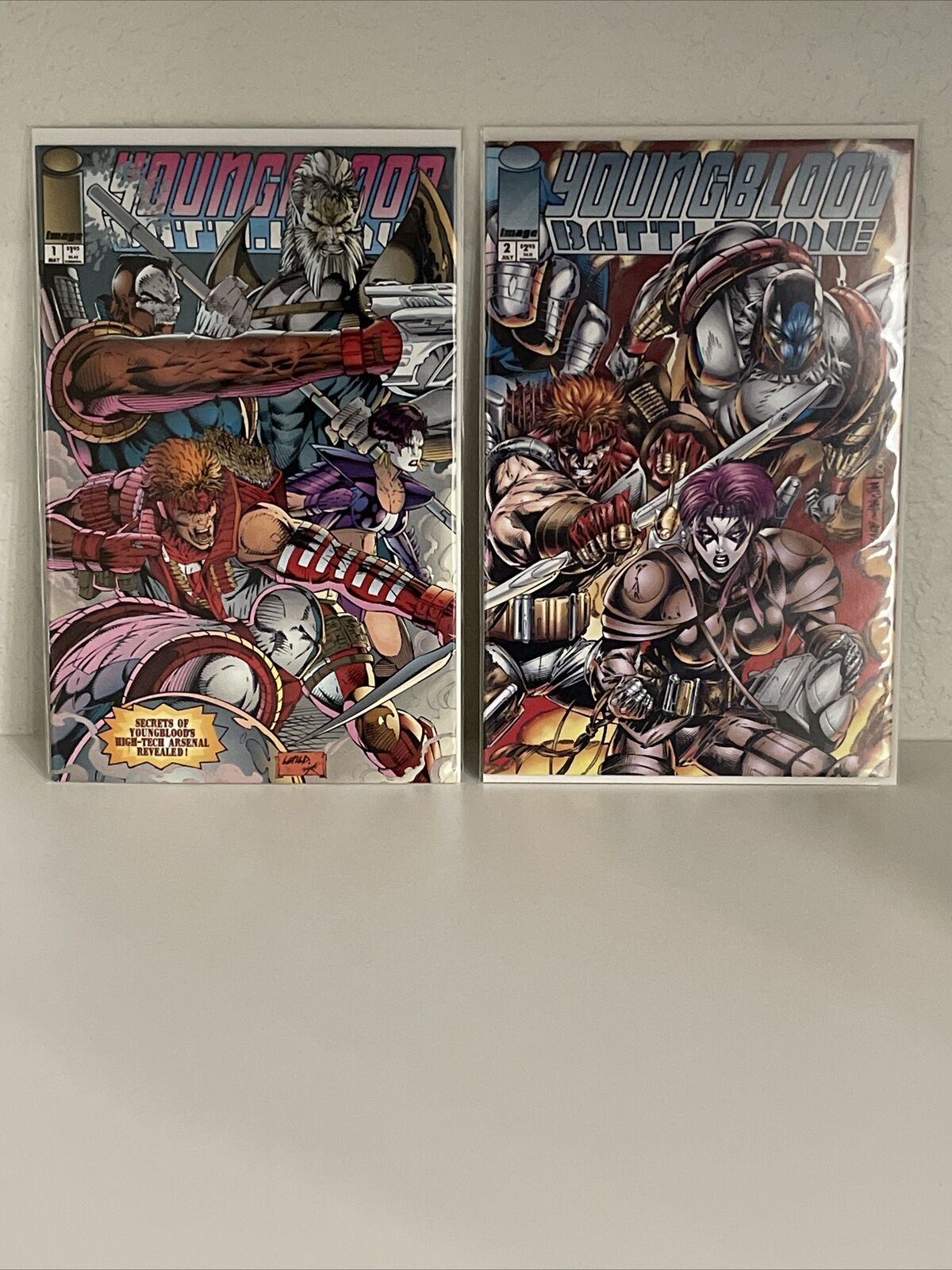 Youngblood Battlezone 1 & 2 Complete Set Image Comics 1993