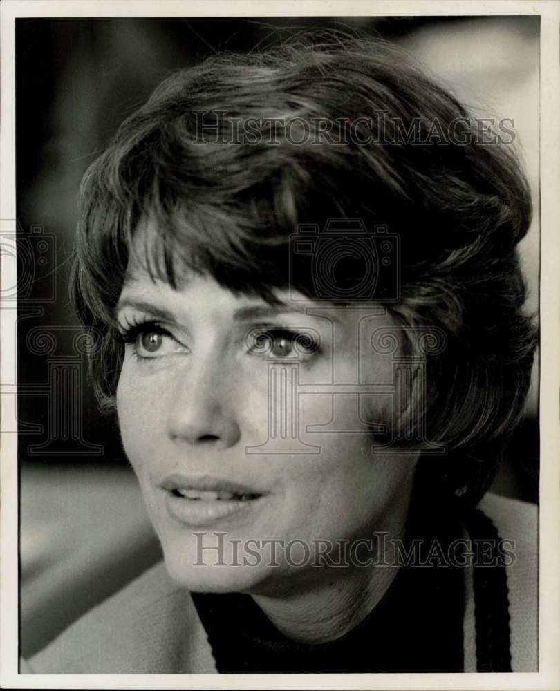 1970 Press Photo Elizabeth Allen, Television Actress - hpp11862
