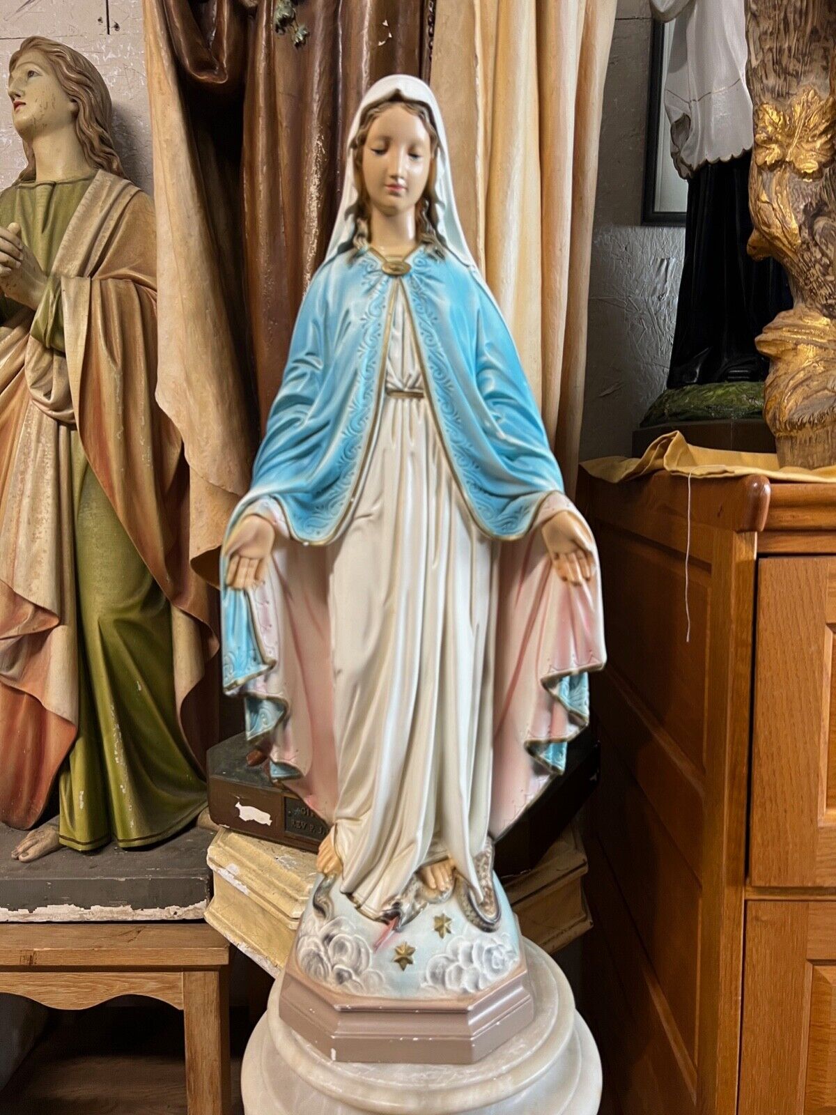 Our Lady of Grace Blessed Virgin Mary Statue