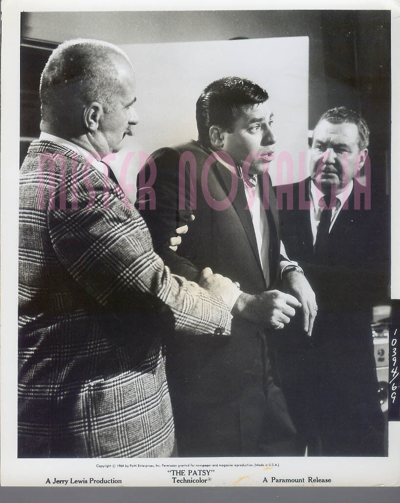 VINTAGE PHOTO 1964 Jerry Lewis The Patsy #69 Phil Harris