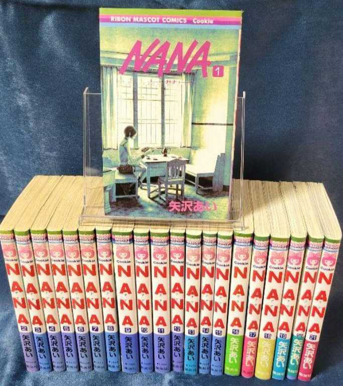 NANA Japanese Vol.1-21 Complete Full set Manga Comics Ai Yazawa Japanese ver