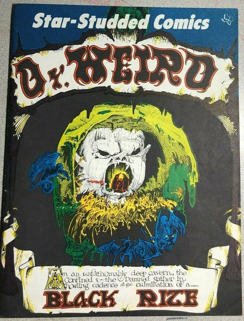 STAR-STUDDED COMICS #11 Texas Trio fanzine (1967) Dr. Weird Stanley Pitt FINE-