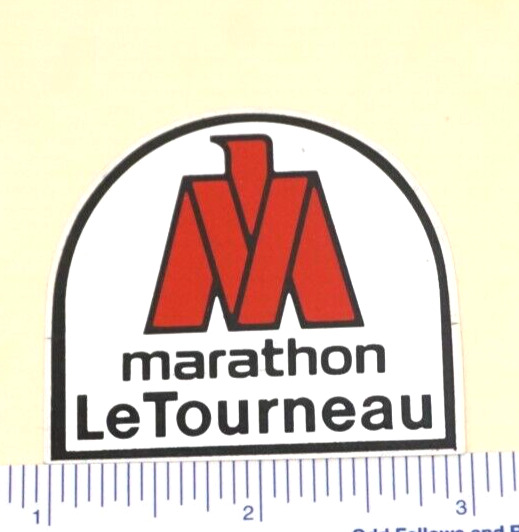 Coal Mining Sticker Marathon LeTourneau