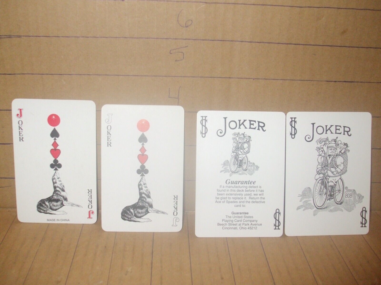 lot of 4 jokers playing cards