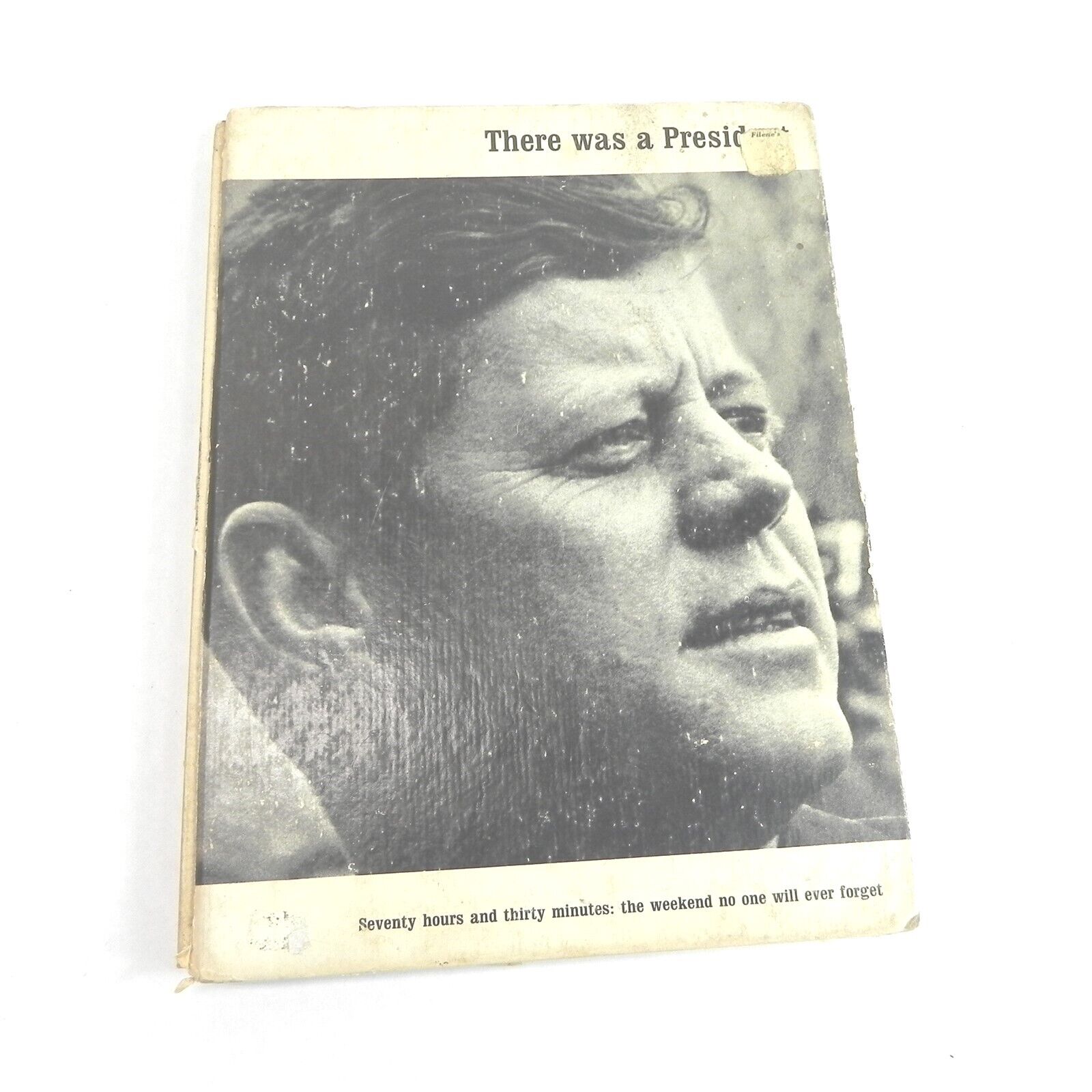 VTG 1966 THERE WAS A PRESIDENT JFK ASSASSINATION TIMELINE BOOK NBC PUBLICATION
