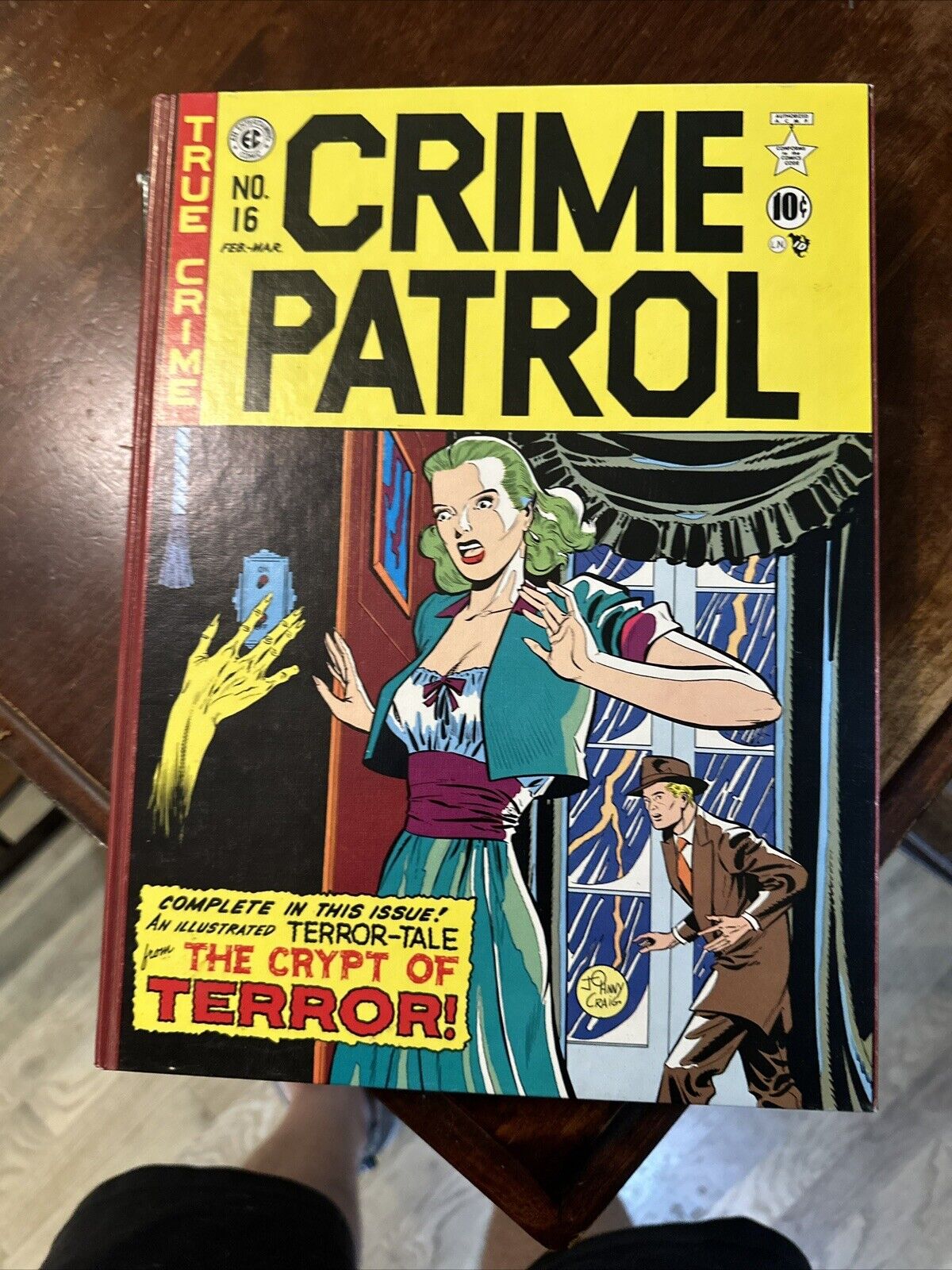 EC CRIME PATROL (issues 6-10) Johnny Craig*Feldstein*Ingels*Roussos