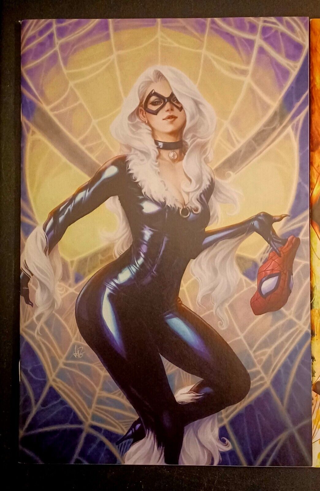 Amazing Spider-Man #25 Artgerm Virgin Black Cat Variant 2015 Ltd.1000 Copies