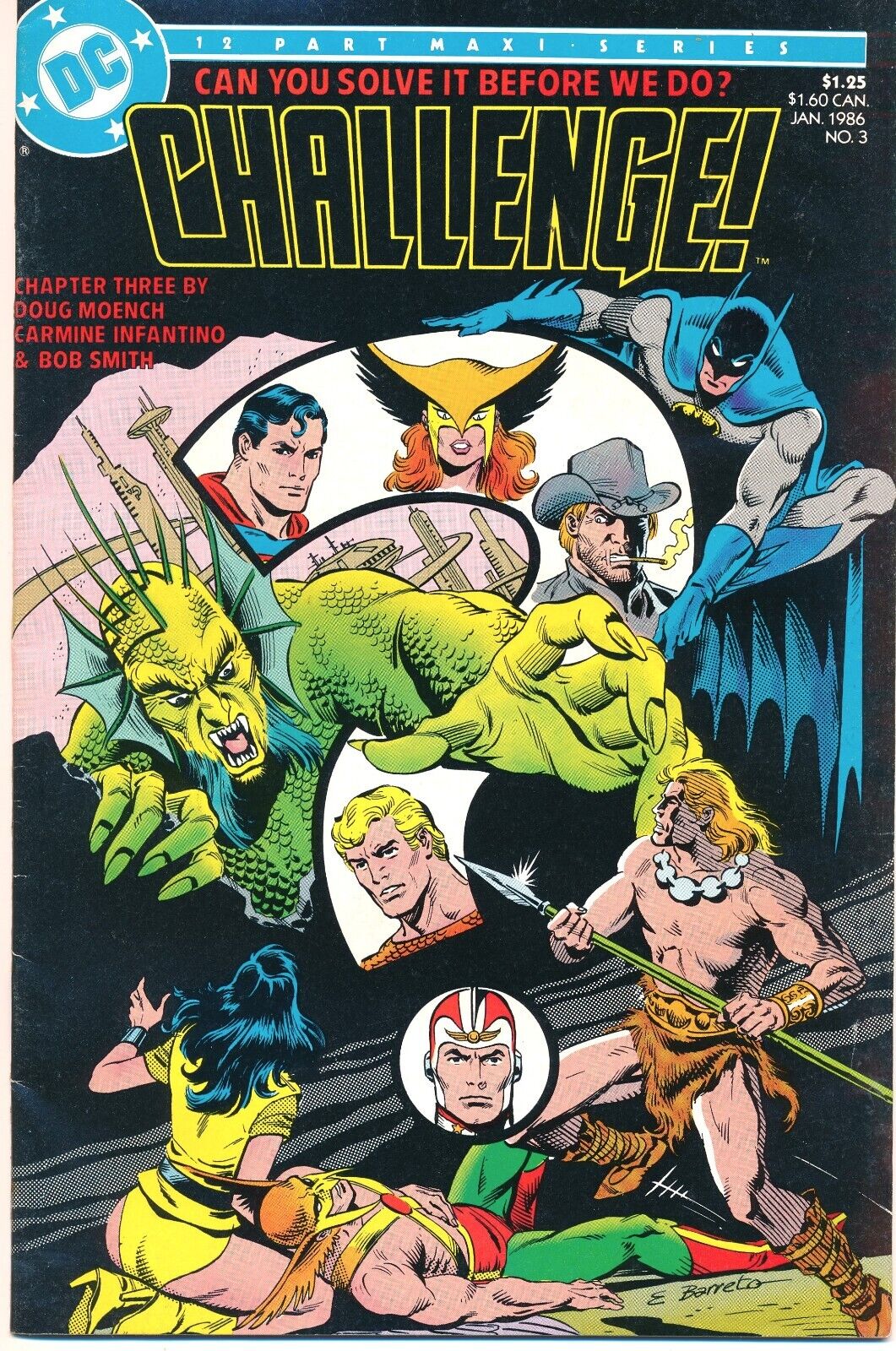 DC Challenge #3 Comic Book, DC Comics, 1985