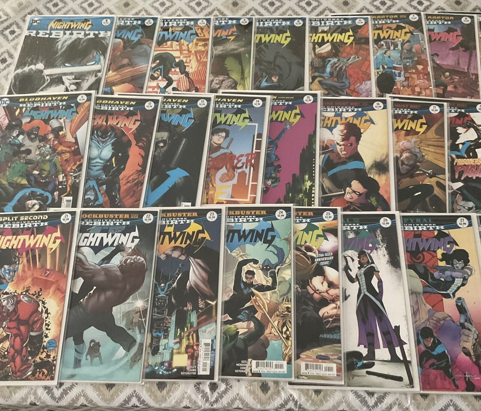 NIGHTWING REBIRTH # 1-30 LOT (Tim Seeley) DC 2016 MINT CONDITION