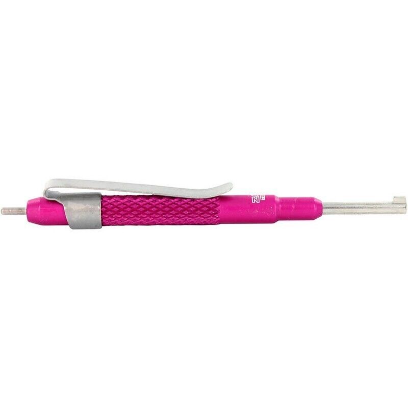 Zak Tool ZT13-PNK Aluminum Pocket Clip Police Correction Handcuff Cuff Key, Pink