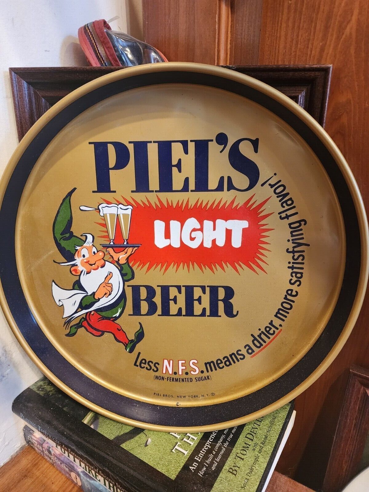 Piel\'s Vintage Light Beer Serving Tray