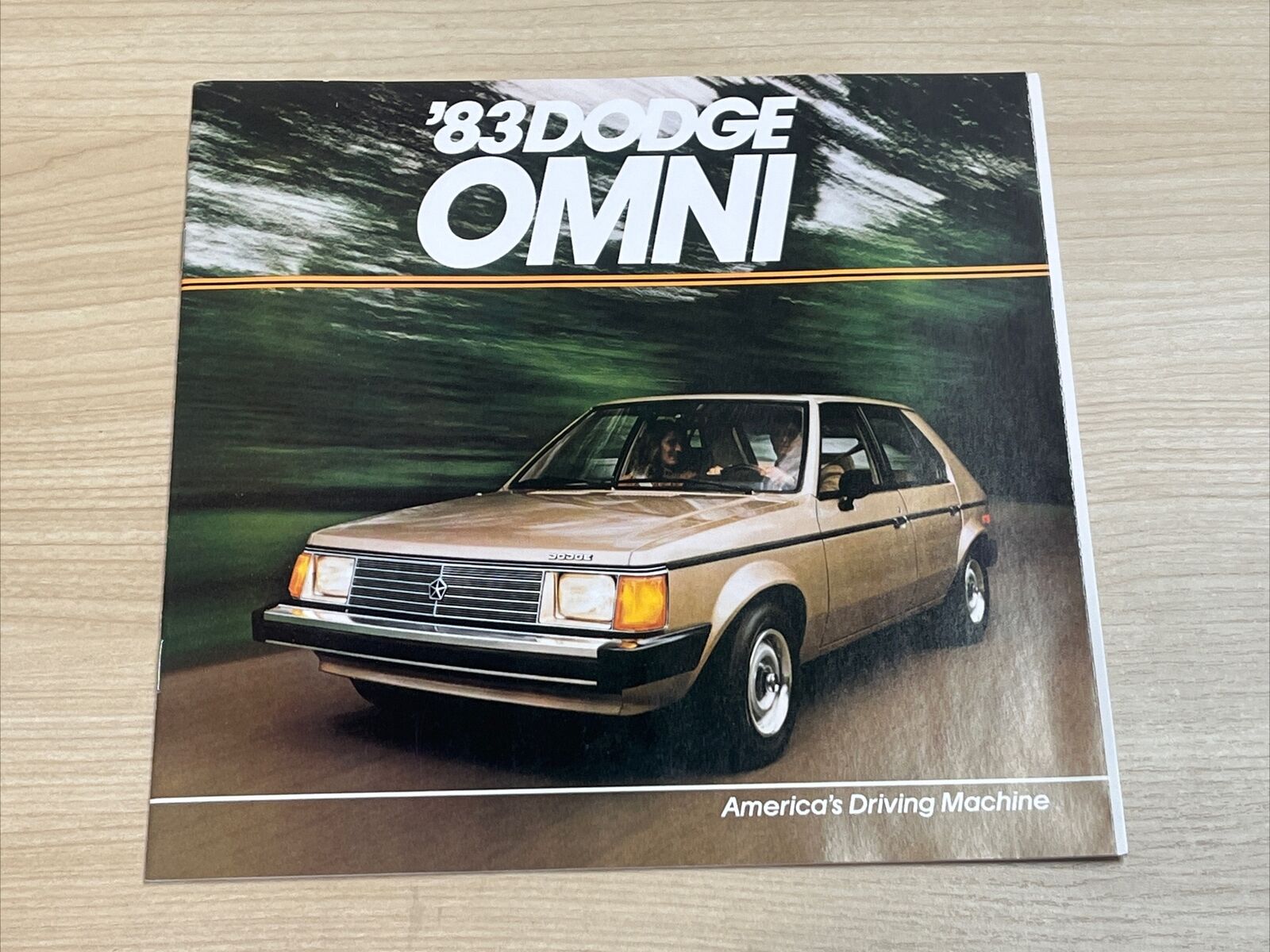 1983 Dodge Omni Chrysler Car Sales Brochure Americas Driving Machine