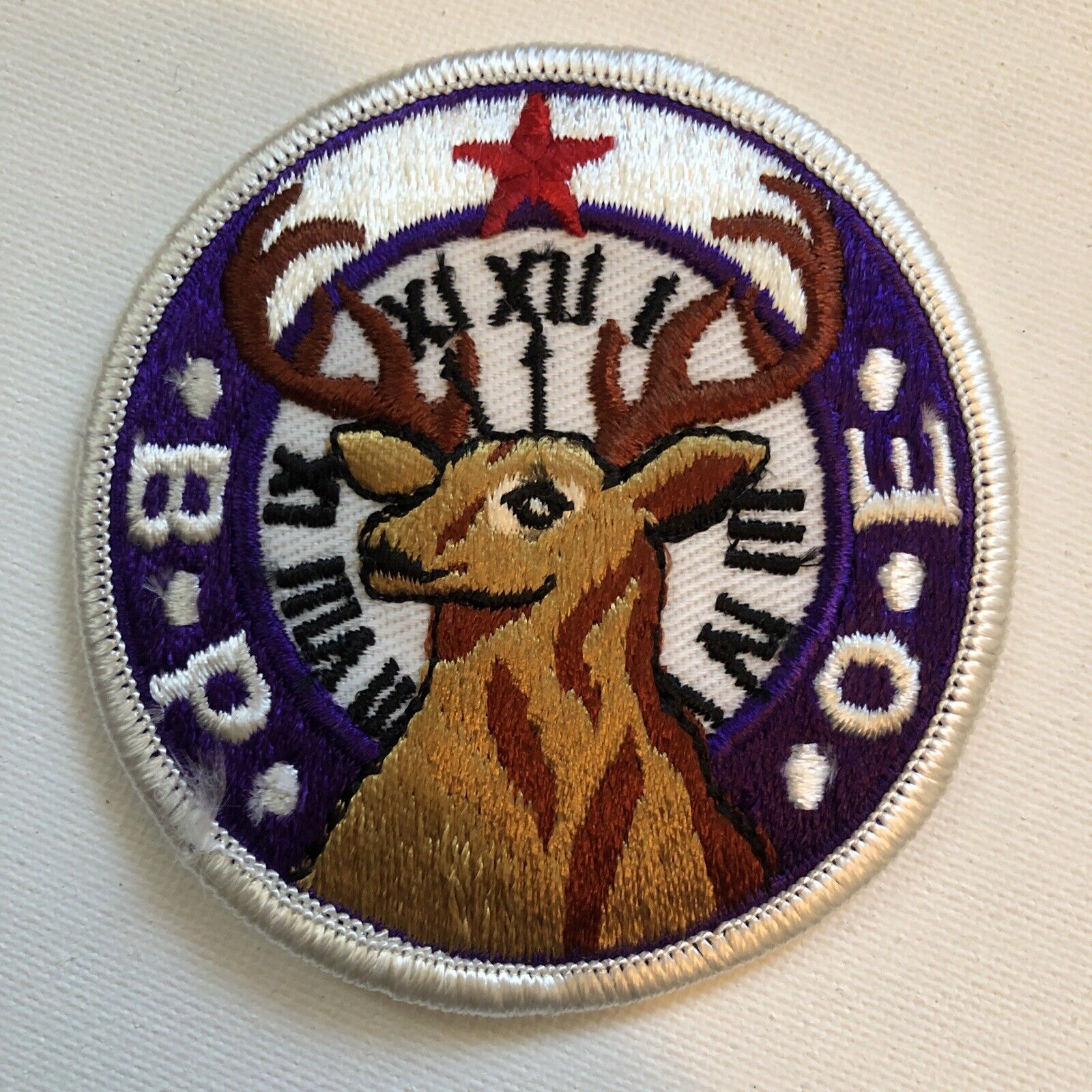 Vintage Elks Lodge BPOE Jacket Patch Benevolent Protective Order of Elks NOS