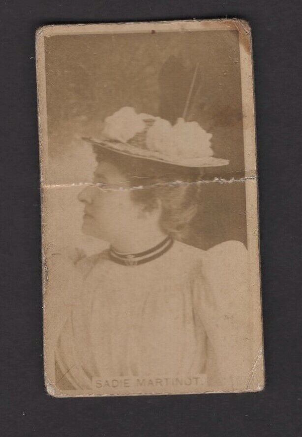 1890\'s Virginia Brights N145 Actors & Actresses Sadie Martinot