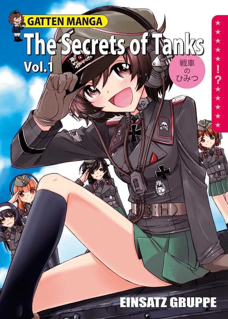 Girls und Panzer The Secrets of Tanks Vol.1 English Ver. Doujinshi Gatten Manga