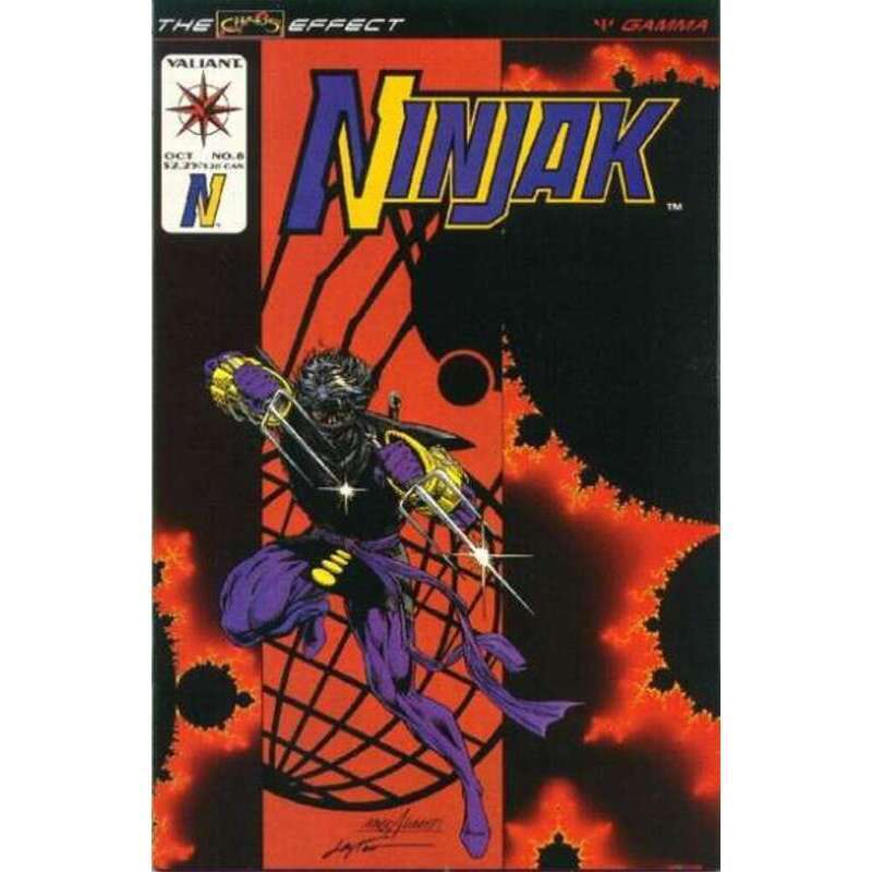 Ninjak #8  - 1994 series Valiant comics NM Full description below [i\\