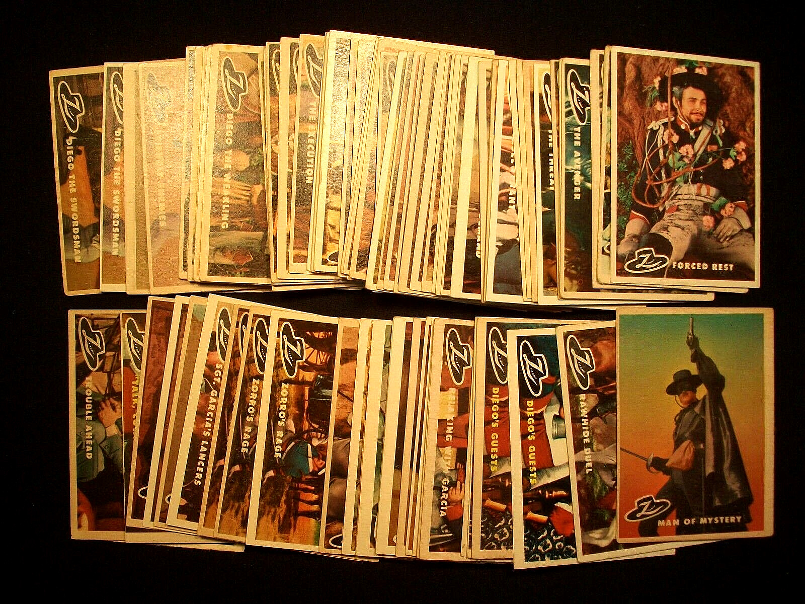 1958 Topps ZORRO cards QUANTITY U PICK READ FULL DESCRIPTION FIRST BEFORE BUYING