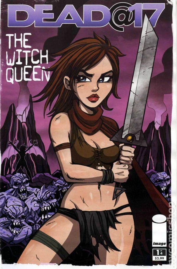 Dead at 17 Witch Queen #1 VF 2010 Stock Image