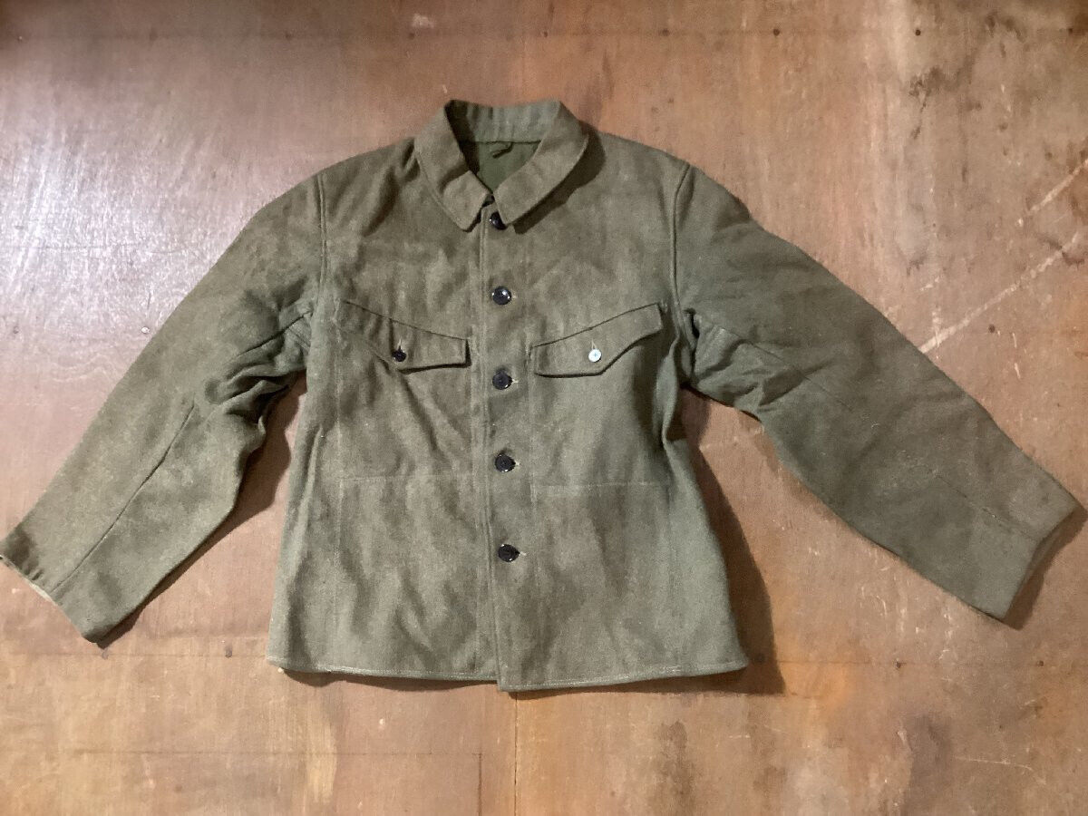 Former Japanese Army Original officer jacket WWⅡ military IJA IJN vintage RARE