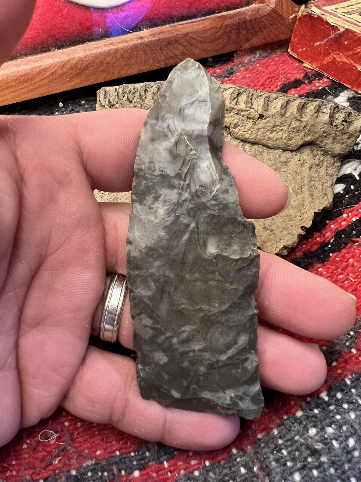 Large Colorful Archaic Blade Found In Kentucky . E12