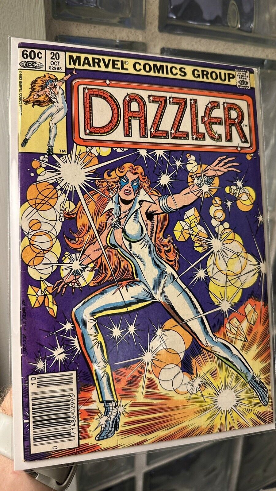 Dazzler #20 Newsstand Marvel 1982 Out Of The Past Romita Cover