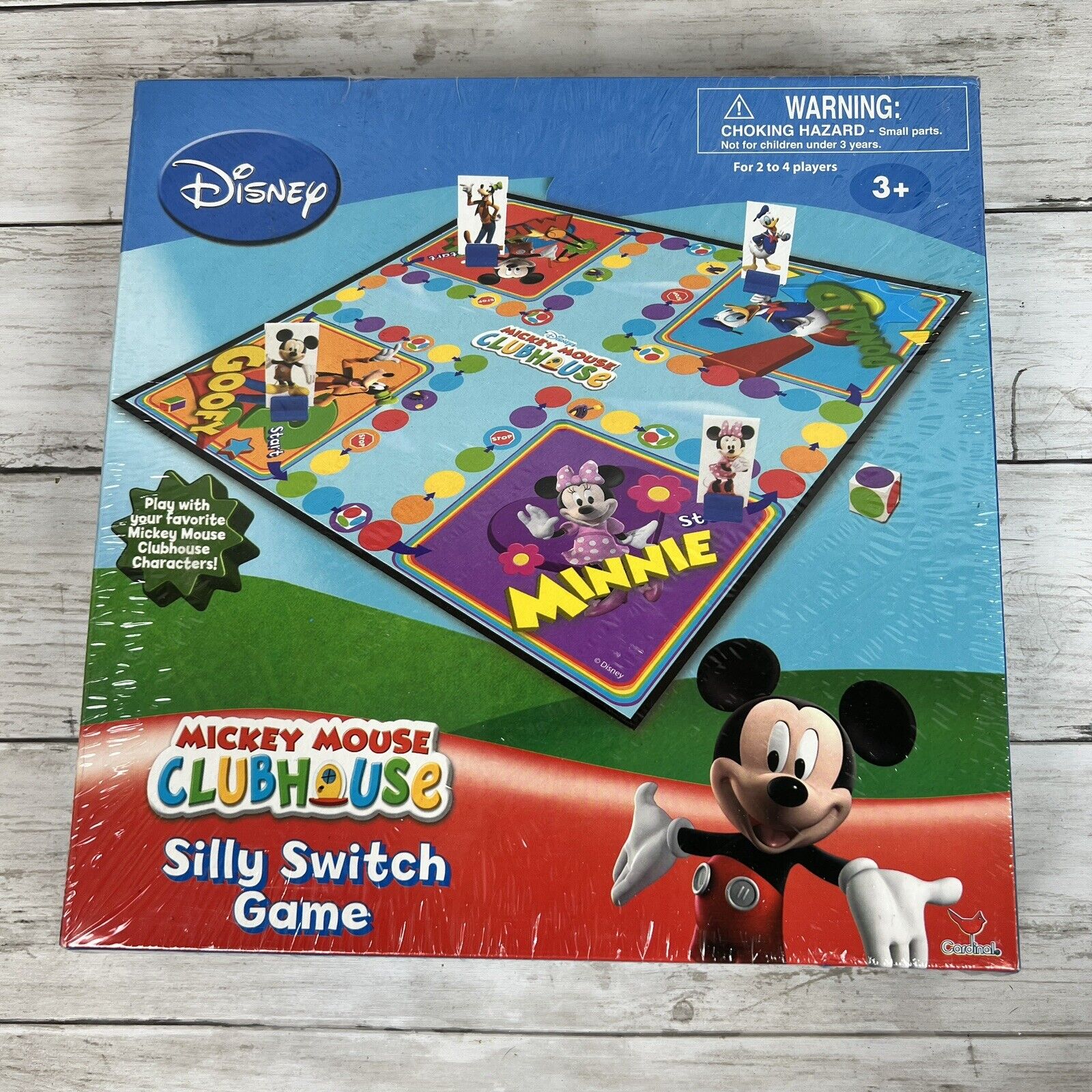 Disney Playhouse Board Game Mickey Mouse Clubhouse SILLY SWITCH GAME Sealed New