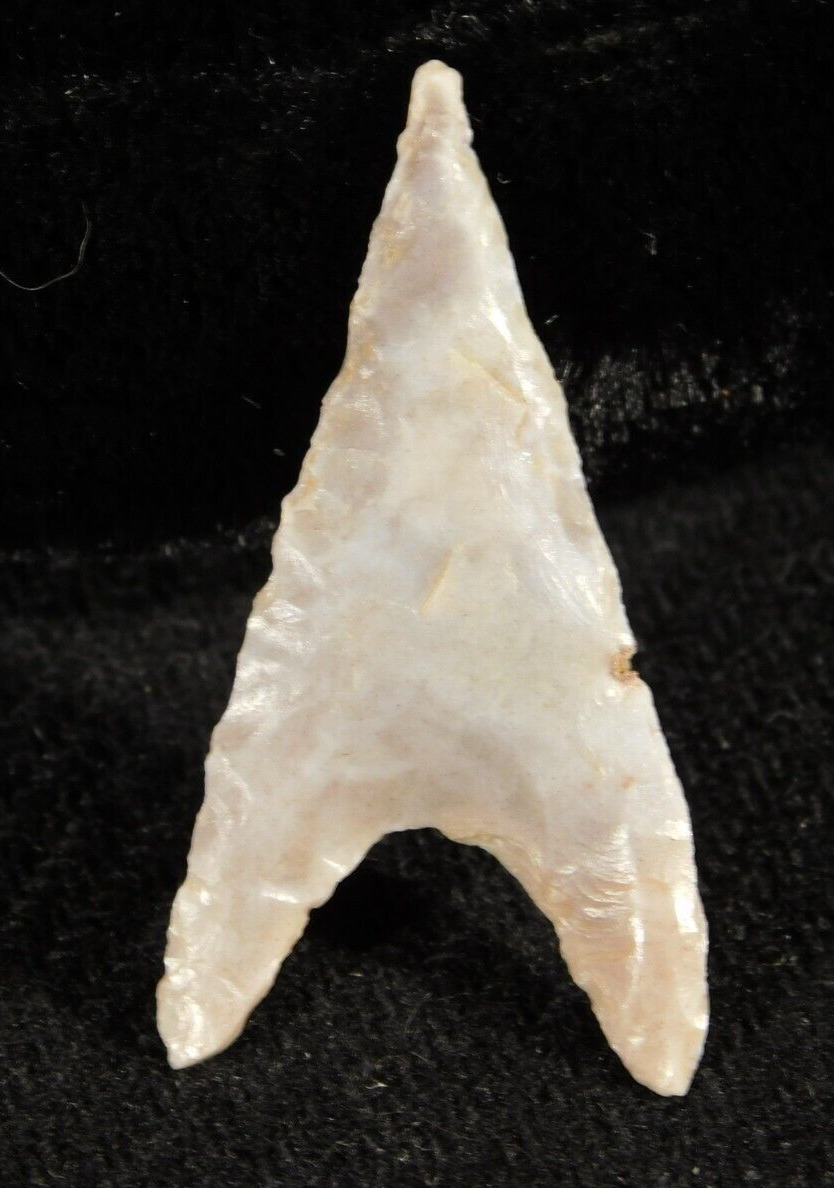 Ancient HOLLOW Base Form Arrowhead or Flint Artifact Niger 4.14
