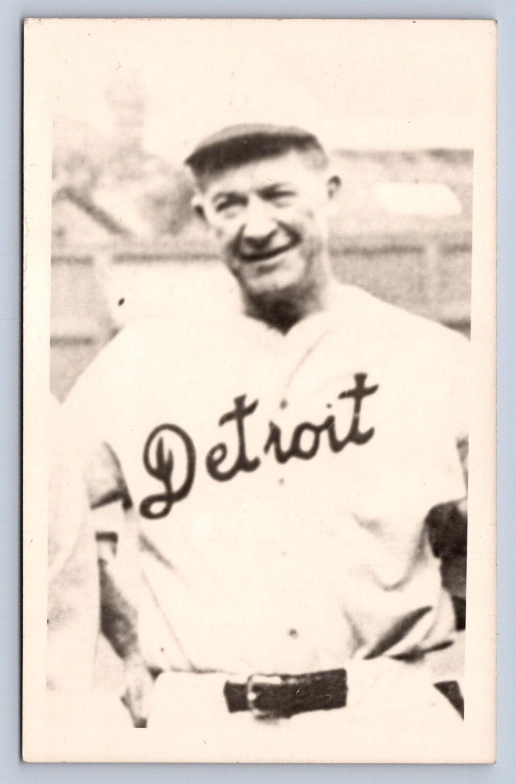 DS2/ Michigan RPPC Postcard c1950s Detroit Tigers Baseball Player 195