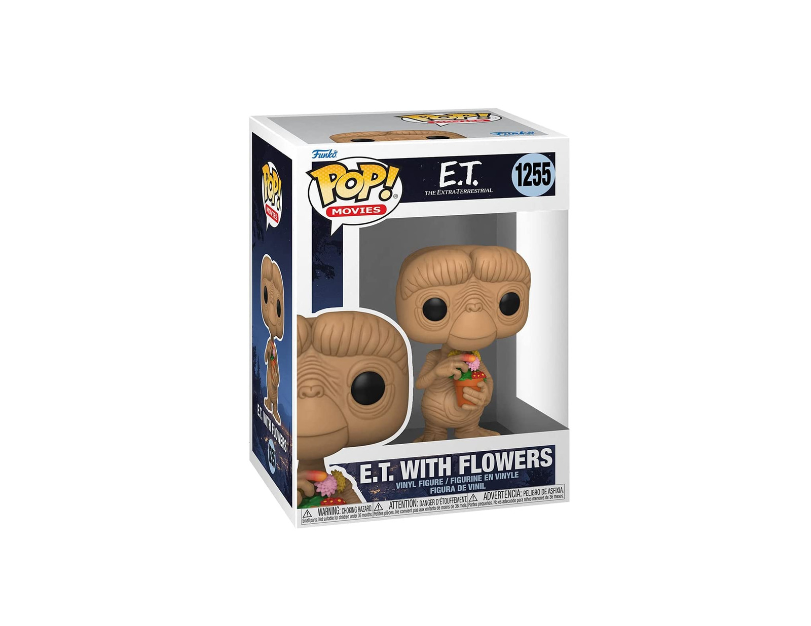 Funko Pop Movies - E.T. The Extra-Terrestrial - E.T. with Flowers #1255