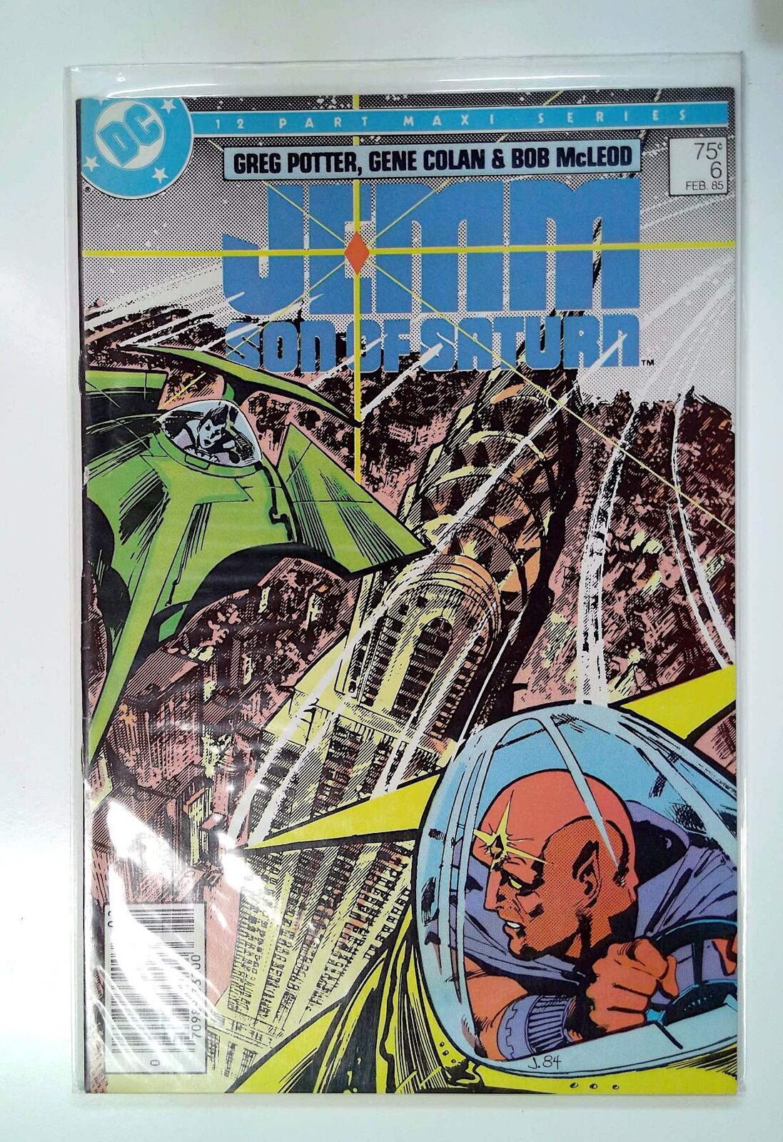Jemm, Son of Saturn #6 DC Comics (1985) VG- Newsstand 1st Print Comic Book