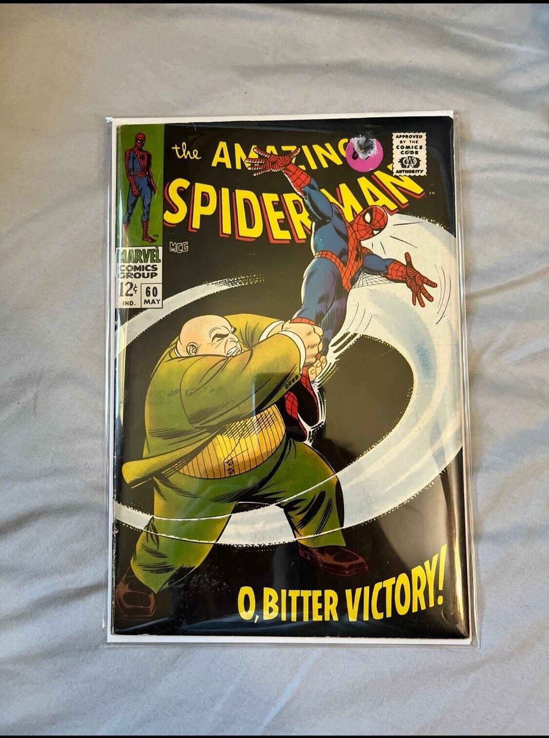 Amazing Spider-Man #60 Kingpin Appearance Marvel Comics 1968 7.0