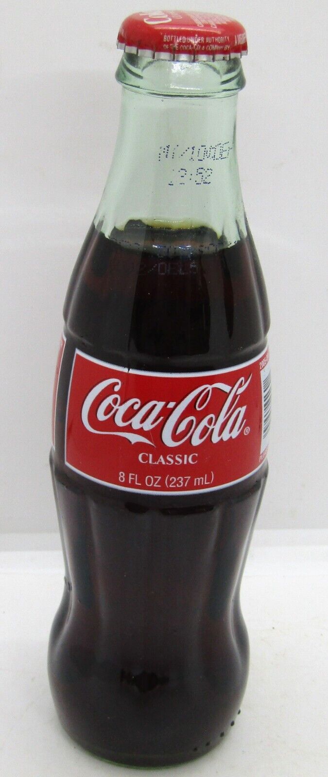 Vintage Coca-Cola Classic Bottle 1986 Unopened coke Rare Glass Sealed Full 8oz