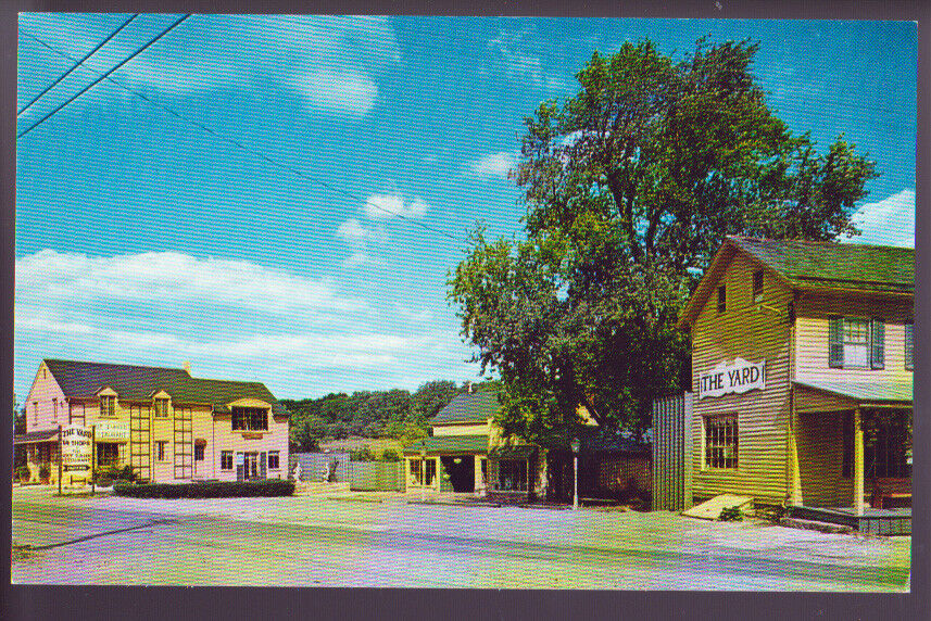 LAHASKA PENNSYLVANIA PA The Yard Distinctive Shops Vintage Postcard PC