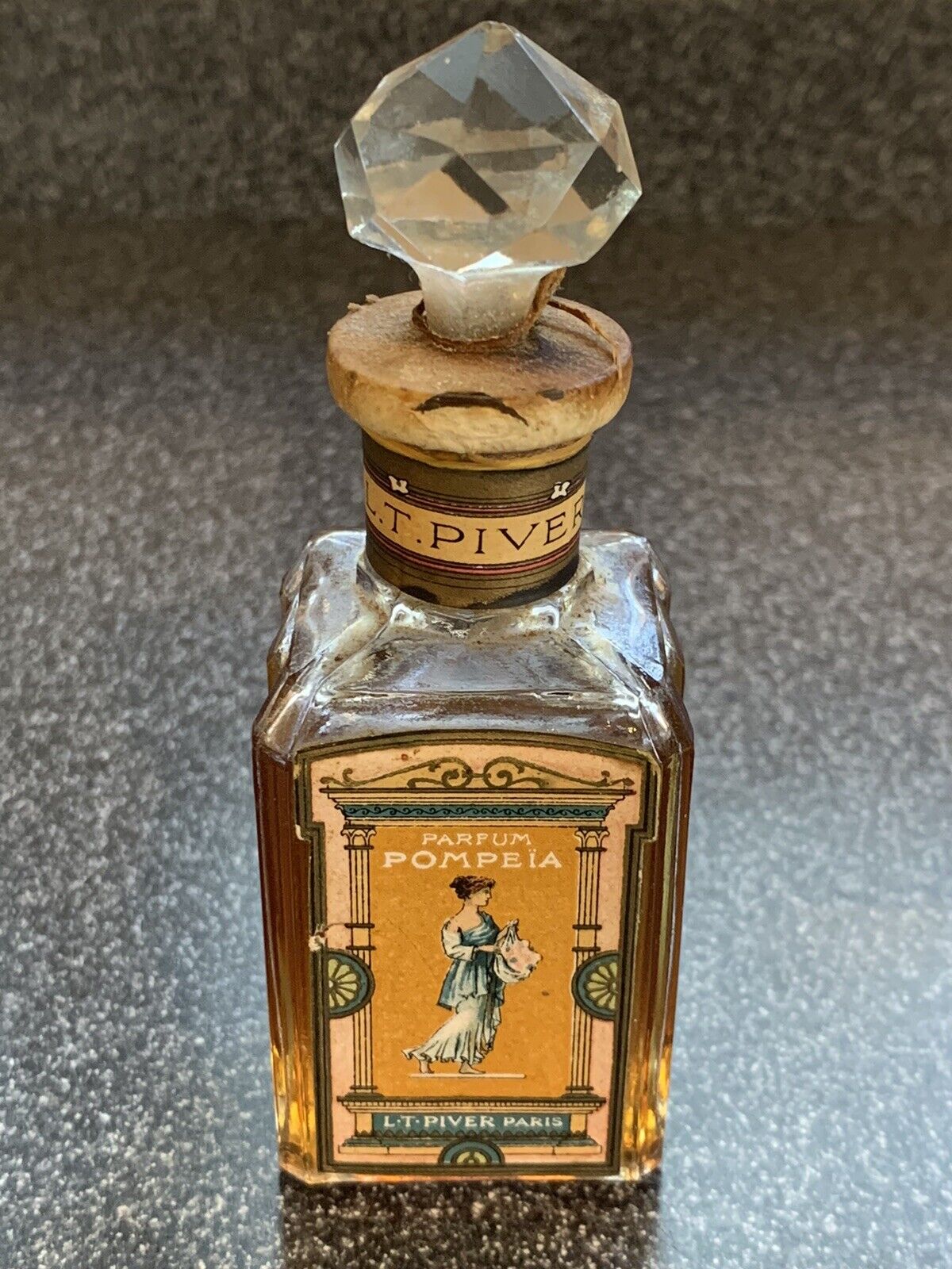 Stunning Rare Early 20th Century Sealed Parfum Pompeia