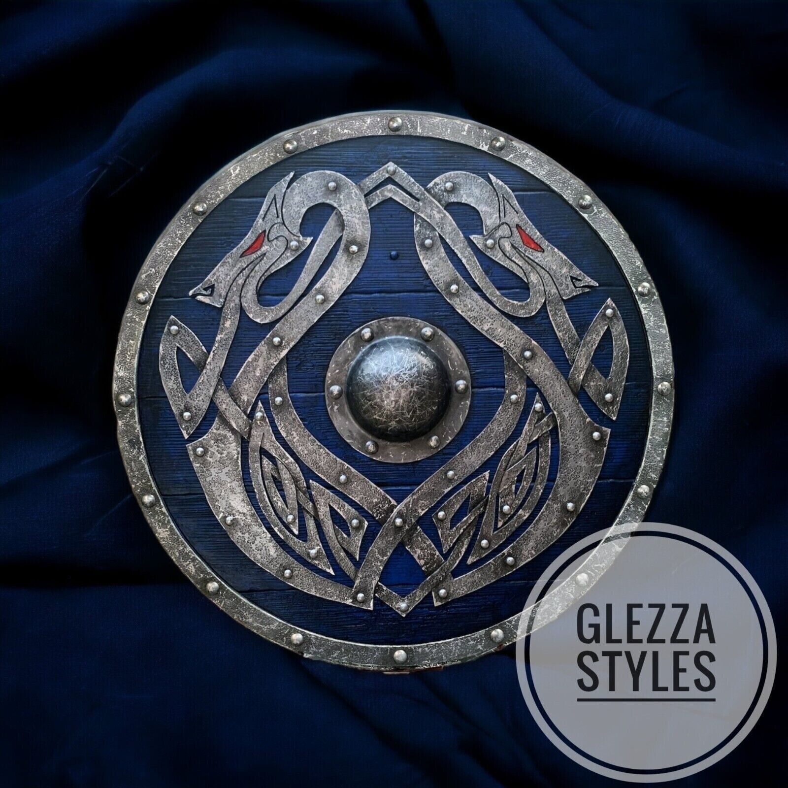 Medieval Fair Viking Knight Shield, Fantasy Cosplay Shield, Vintage Halloween