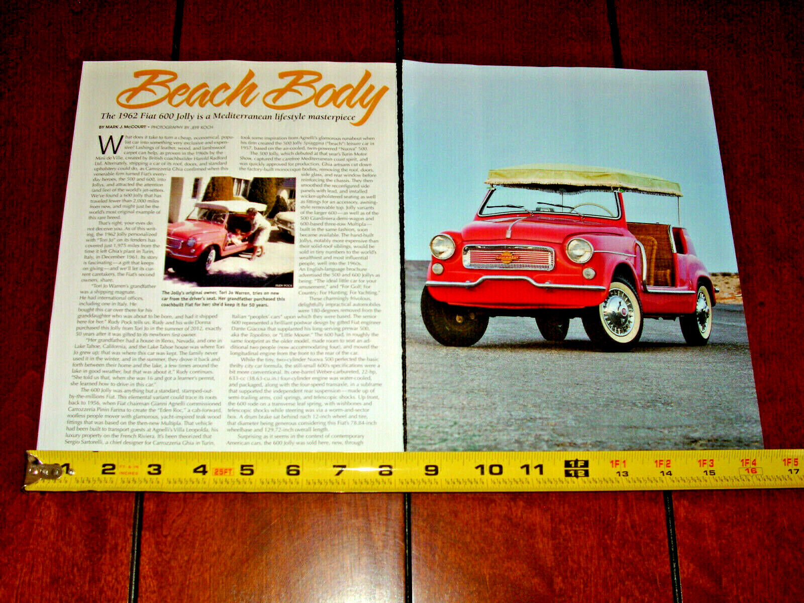 1962 FIAT 600 JOLLY ORIGINAL 2021 ARTICLE