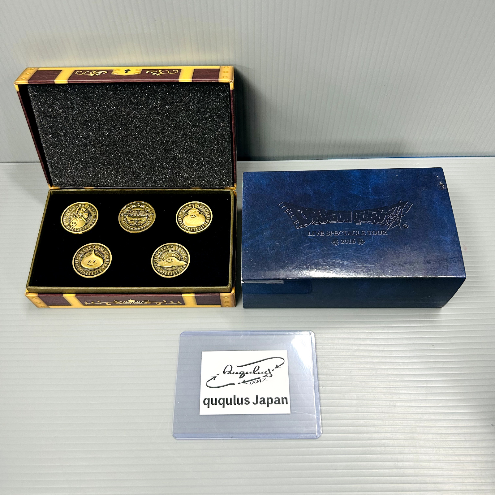 Dragon  Quest Monsters Medals Live Spectacle Tour Coin Limited RARE Japanes２Boxs